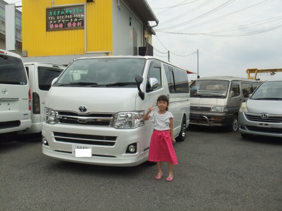 ハイエースをご購入いただいたT様