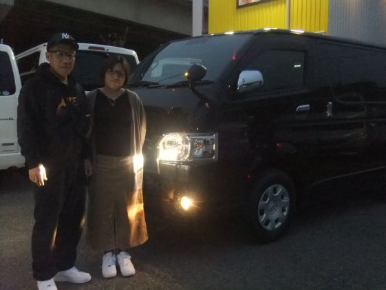 ハイエースをご購入いただいたM様