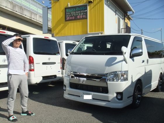 ハイエースをご購入いただいたT様