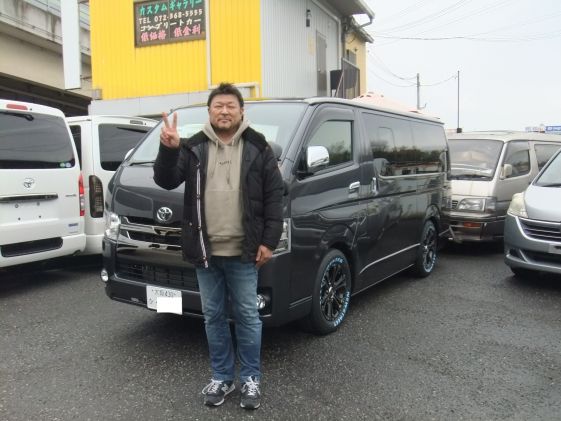 ハイエースをご購入いただいたK様