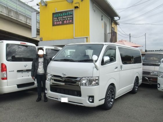 ハイエースをご購入いただいたK様