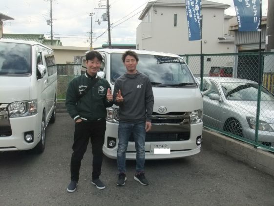 ハイエースをご購入いただいたT様
