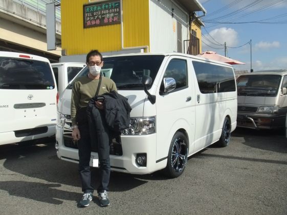 ハイエースをご購入いただいたM様