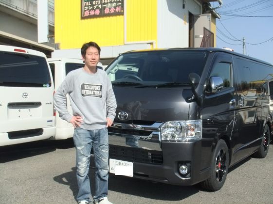 ハイエースをご購入いただいたF様
