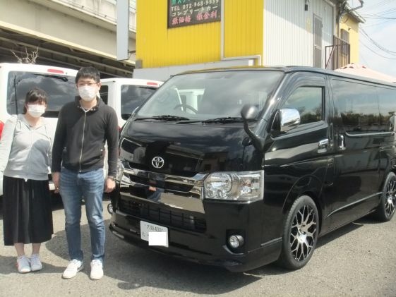 ハイエースをご購入いただいたS様