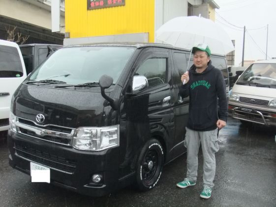 ハイエースをご購入いただいたN様