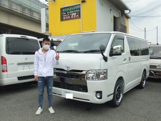 ハイエースをご購入いただいたＣ様