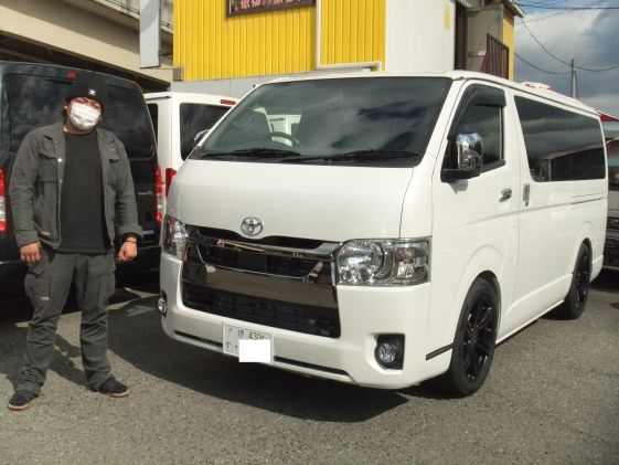 ハイエースをご購入いただいたT様