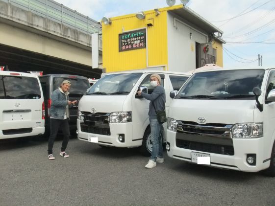 ハイエースをご購入いただいたＵ様