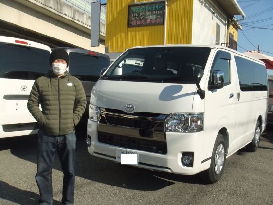 ハイエースをご購入いただいたI様