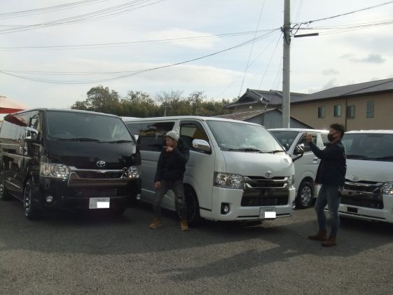 ハイエースをご購入いただいたT様