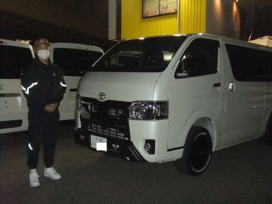ハイエースをご購入いただいたN様