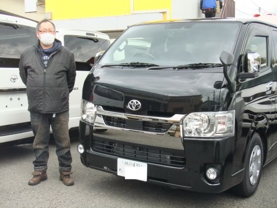 ハイエースをご購入いただいたZ様