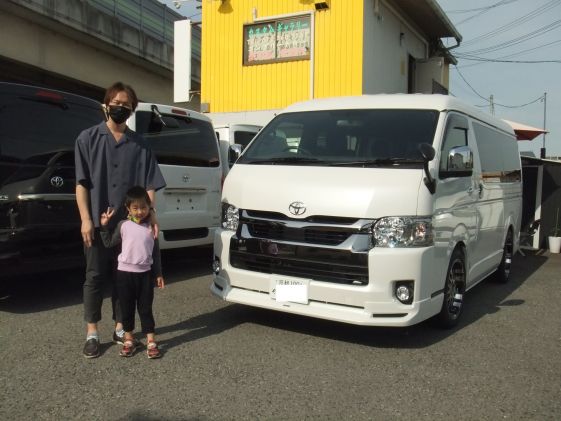 ハイエースをご購入いただいたK様