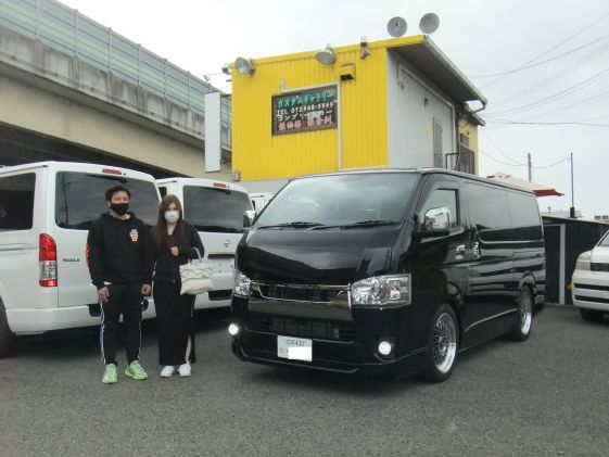 ハイエースをご購入いただいたK様