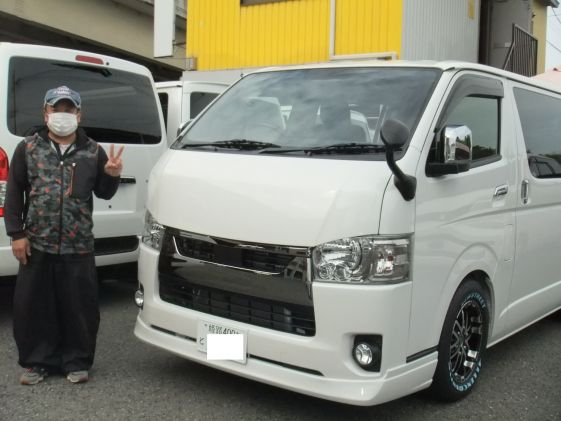 ハイエースをご購入いただいたN様