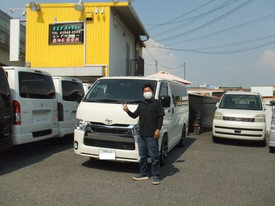 ハイエースをご購入いただいたI様