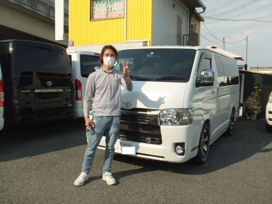 ハイエースをご購入いただいたT様