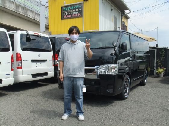 ハイエースをご購入いただいたＯ様