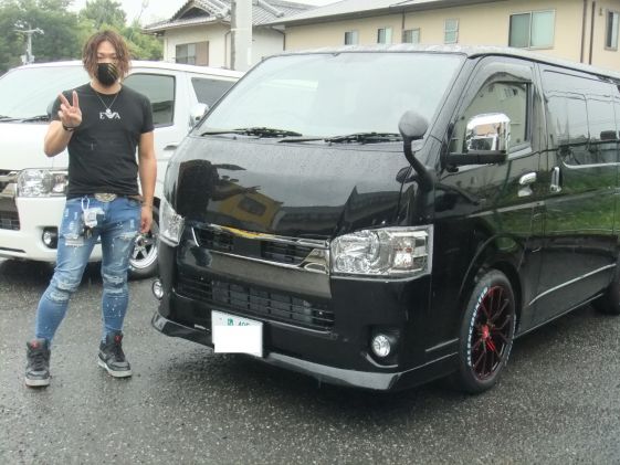 ハイエースをご購入いただいたN様