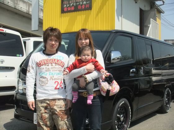 ハイエースをご購入いただいたY様
