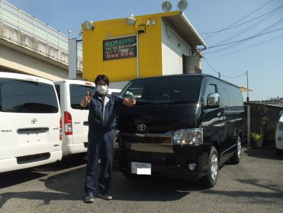ハイエースをご購入いただいたK様