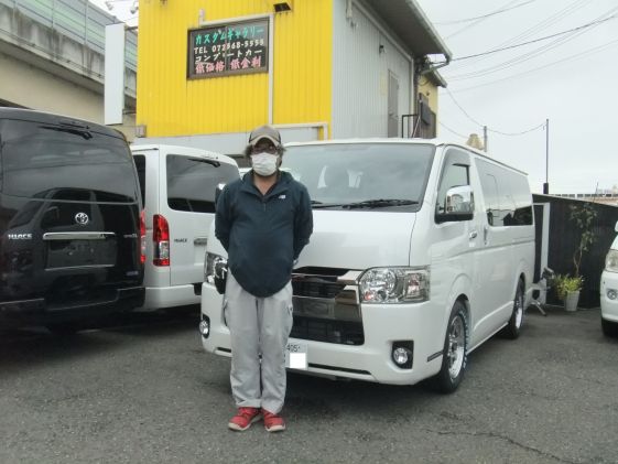 ハイエースをご購入いただいたK様