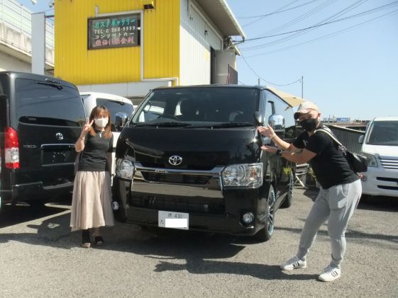 ハイエースをご購入いただいたS様
