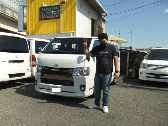 ハイエースをご購入いただいたK様