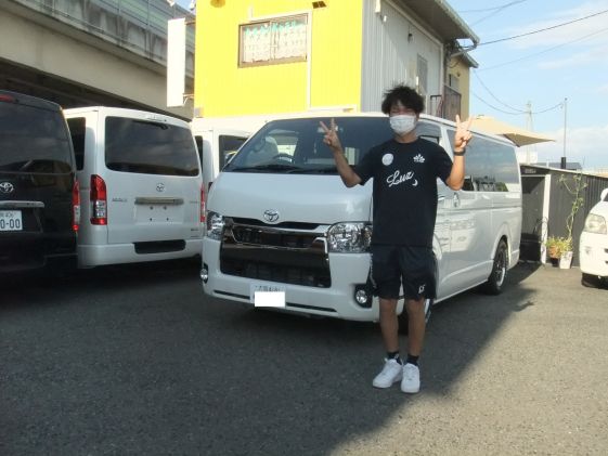 ハイエースをご購入いただいたS様