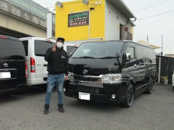 ハイエースをご購入いただいたD様