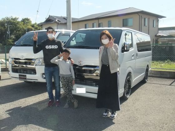 ハイエースをご購入いただいたＯ様