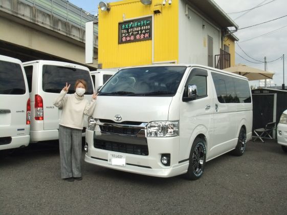 ハイエースをご購入いただいたD様