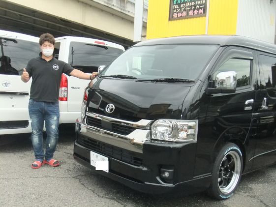 ハイエースをご購入いただいたK様