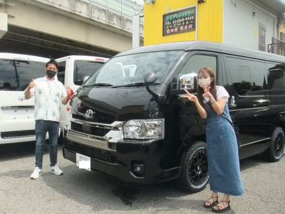 ハイエースをご購入いただいたT様