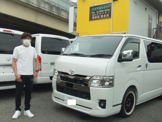 ハイエースをご購入いただいたK様
