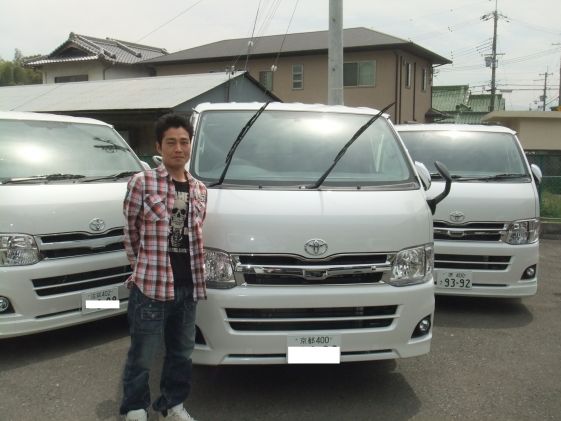 ハイエースをご購入いただいたO様