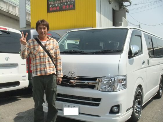 ハイエースをご購入いただいたM様