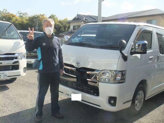 ハイエースをご購入いただいたI様