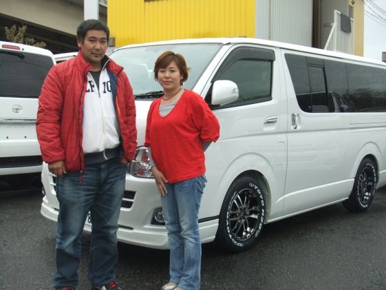 ハイエースをご購入いただいたN様