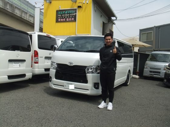 ハイエースをご購入いただいたM様