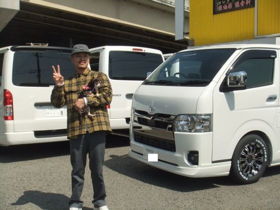 ハイエースをご購入いただいたT様