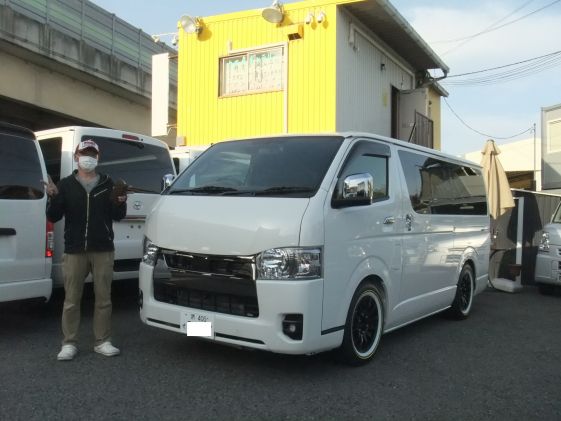 ハイエースをご購入いただいたＯ様