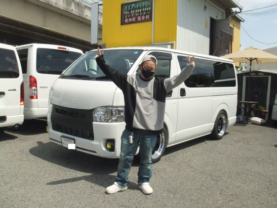 ハイエースをご購入いただいたA様