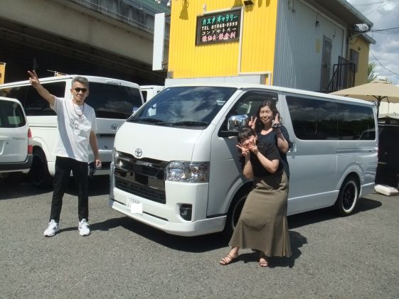 ハイエースをご購入いただいたH様