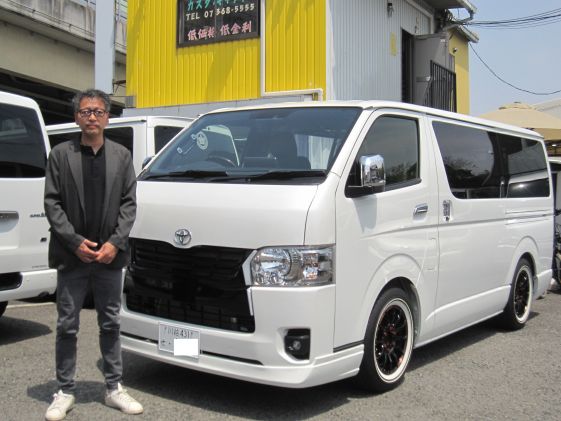 ハイエースをご購入いただいたK様