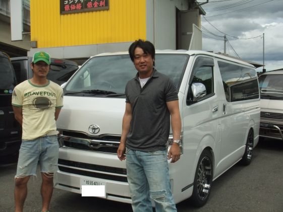 ハイエースをご購入いただいたT様