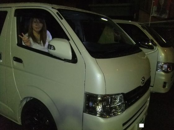 ハイエースをご購入いただいたK様