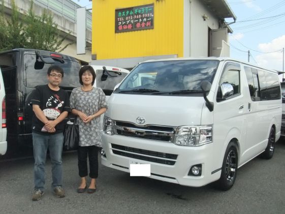ハイエースをご購入いただいたN様