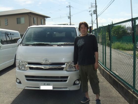 ハイエースをご購入いただいたI様